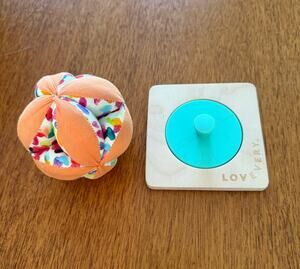 Lovevery Bundle - Organic Ball and First Puzzle